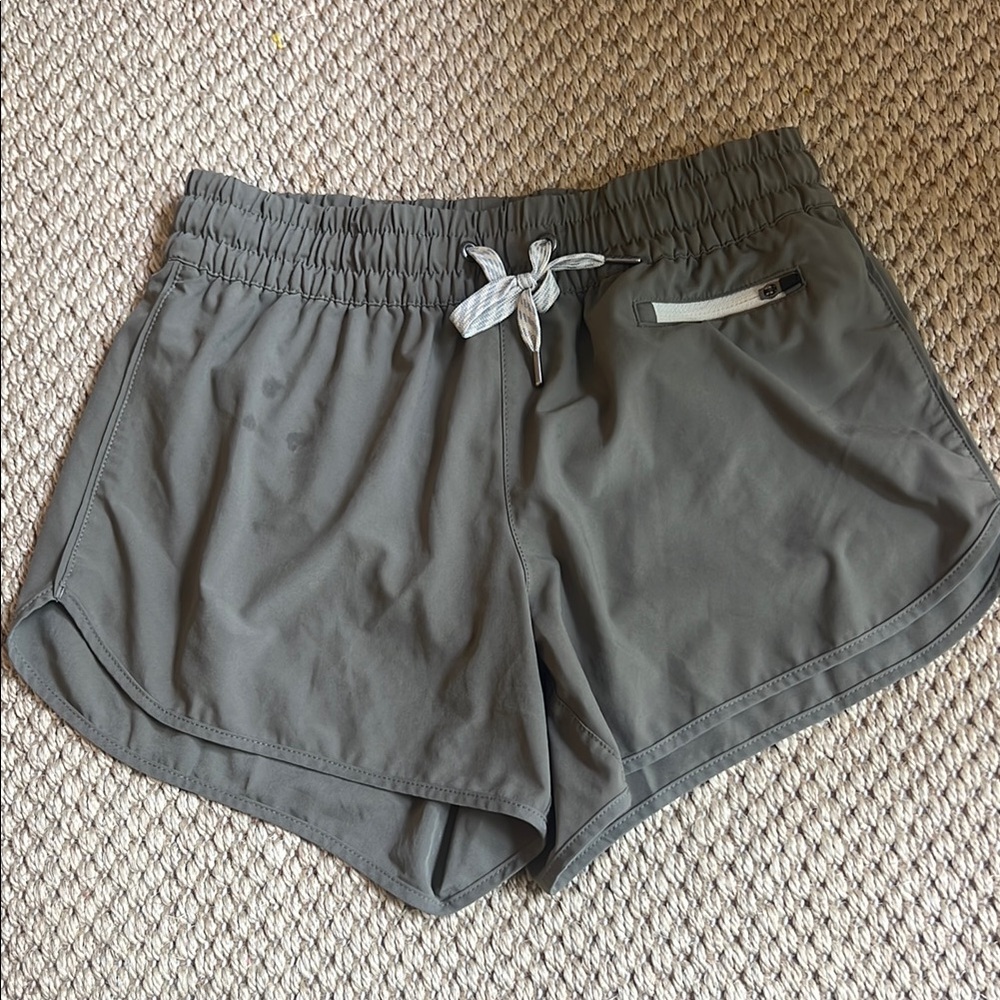 Vuori Olive Green shorts